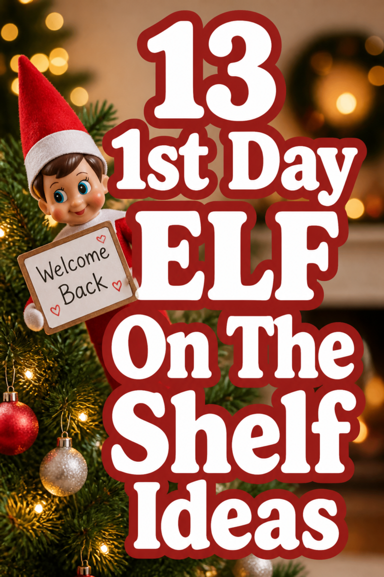 13 1st Day ELF On The Shelf Ideas
