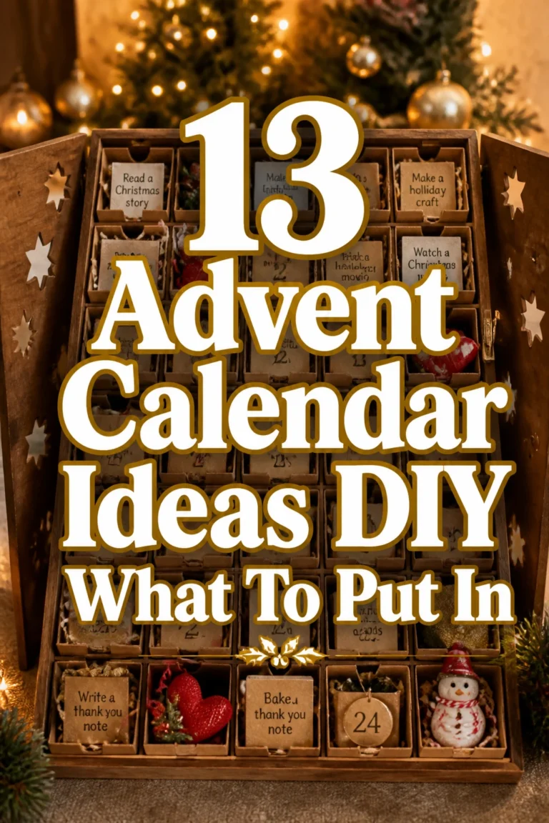 13 Advent Calendar Ideas DIY What To Put In