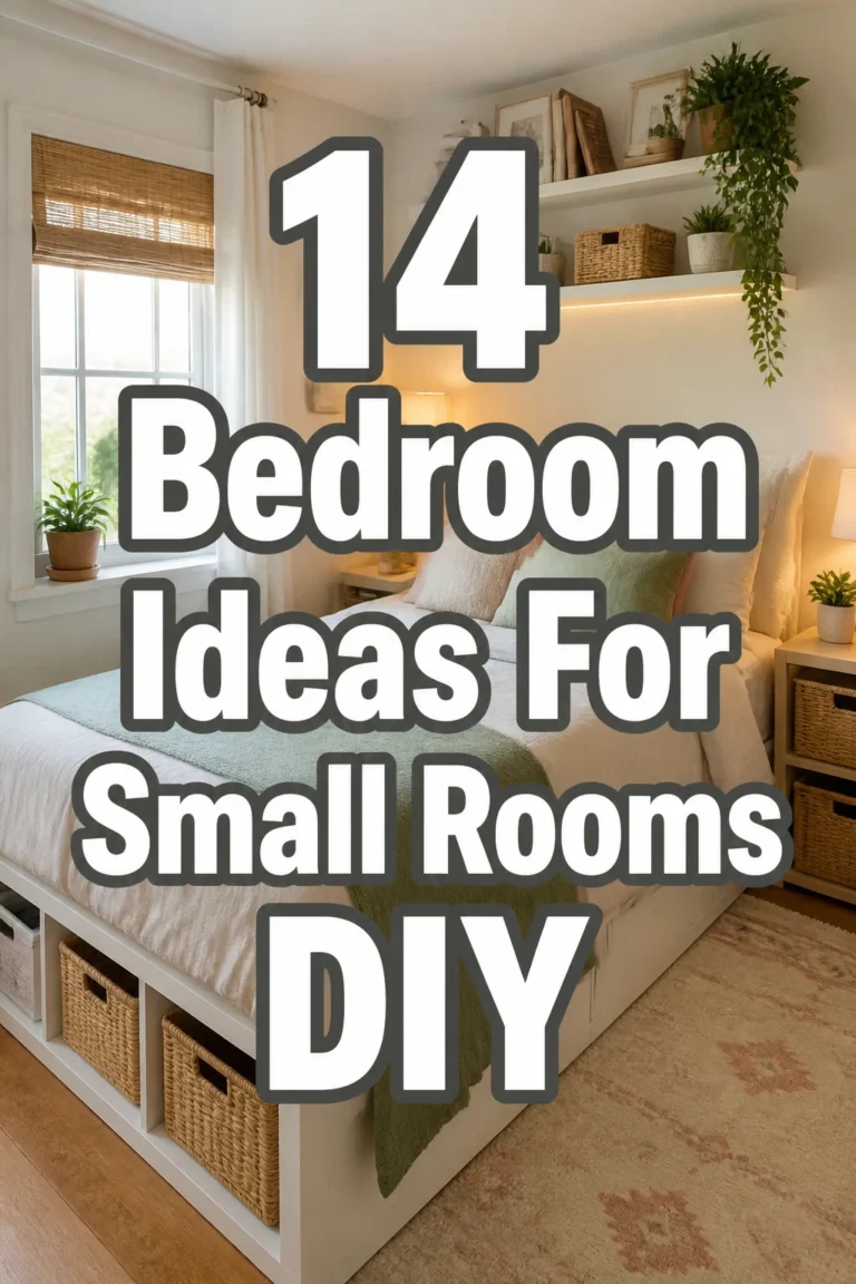 14 Bedroom Ideas For Small Rooms DIY