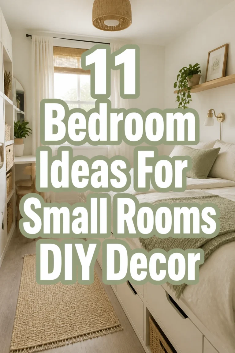11 Bedroom Ideas For Small Rooms DIY Decor