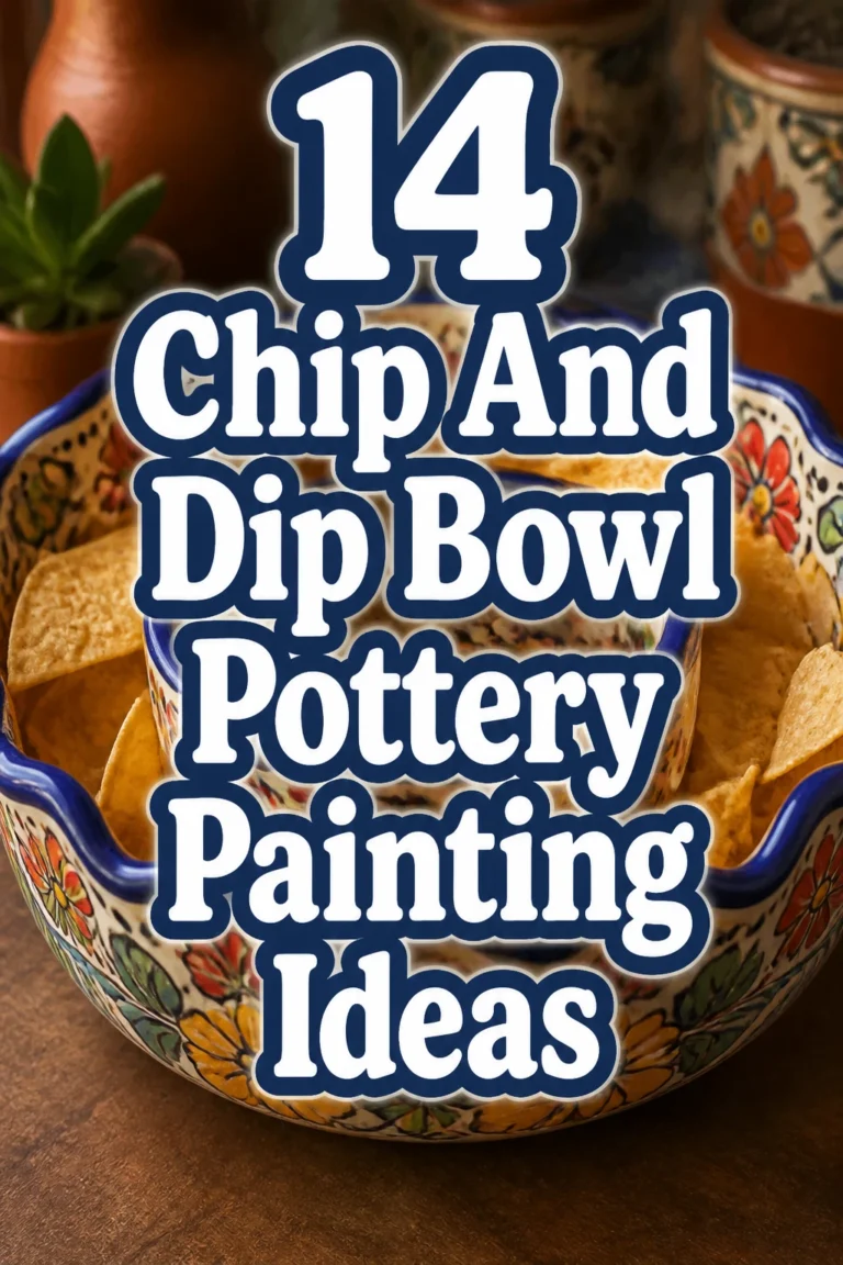 14 Chip And Dip Bowl Pottery Painting Ideas