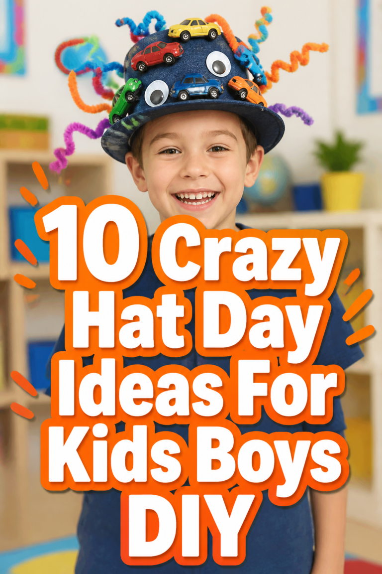 10 Crazy Hat Day Ideas For Kids Boys DIY
