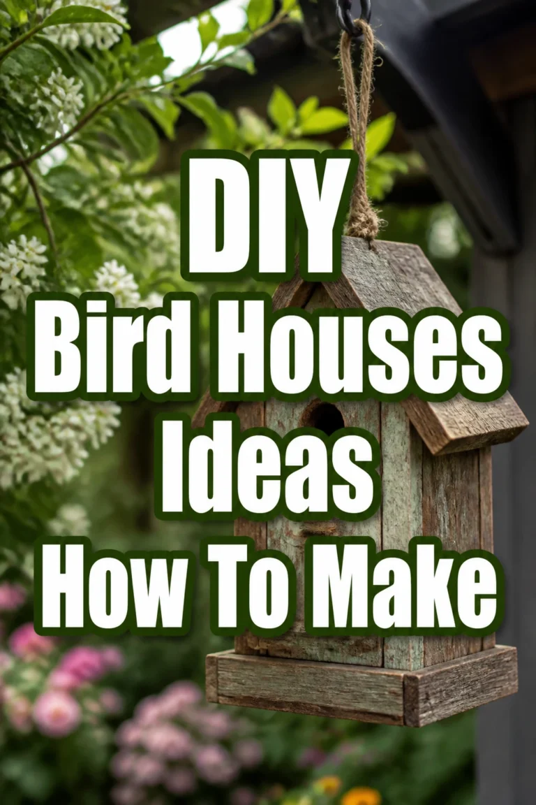 DIY Bird Houses Ideas How To Make