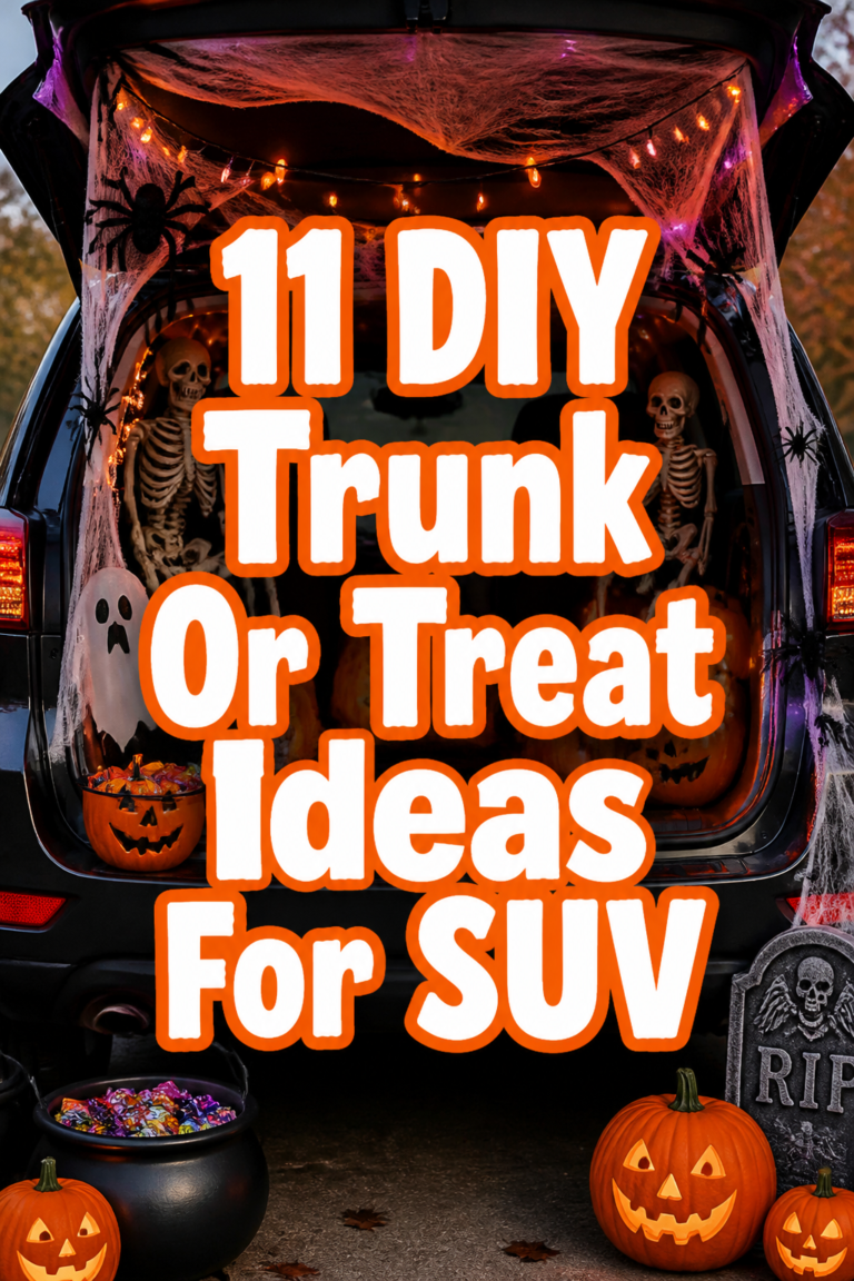 11 DIY Trunk Or Treat Ideas For SUV