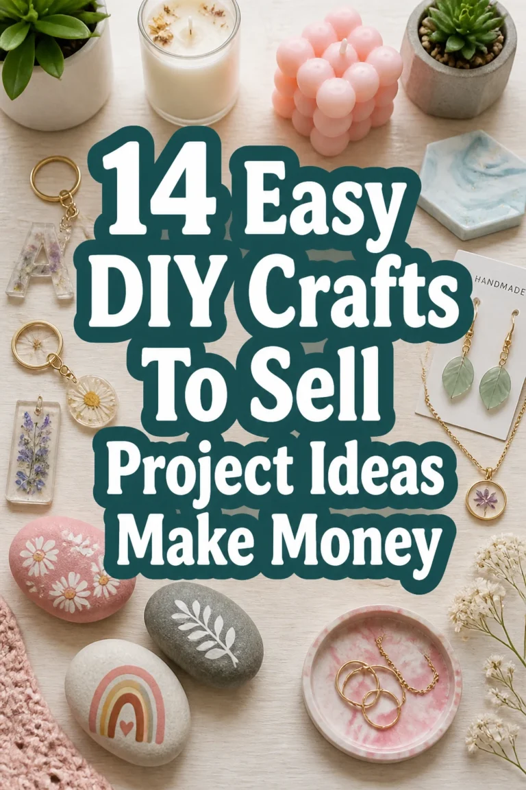 14 Easy DIY Crafts To Sell Project Ideas Make Money