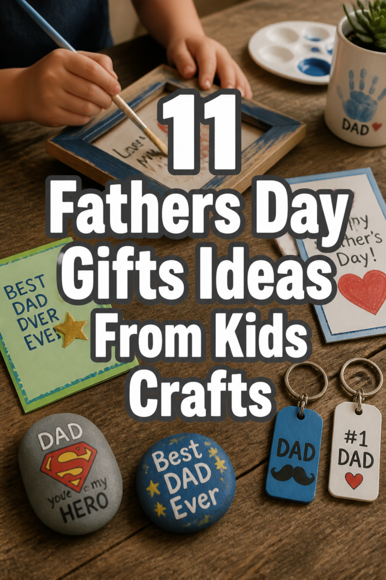 11 Fathers Day Gifts Ideas From Kids Crafts