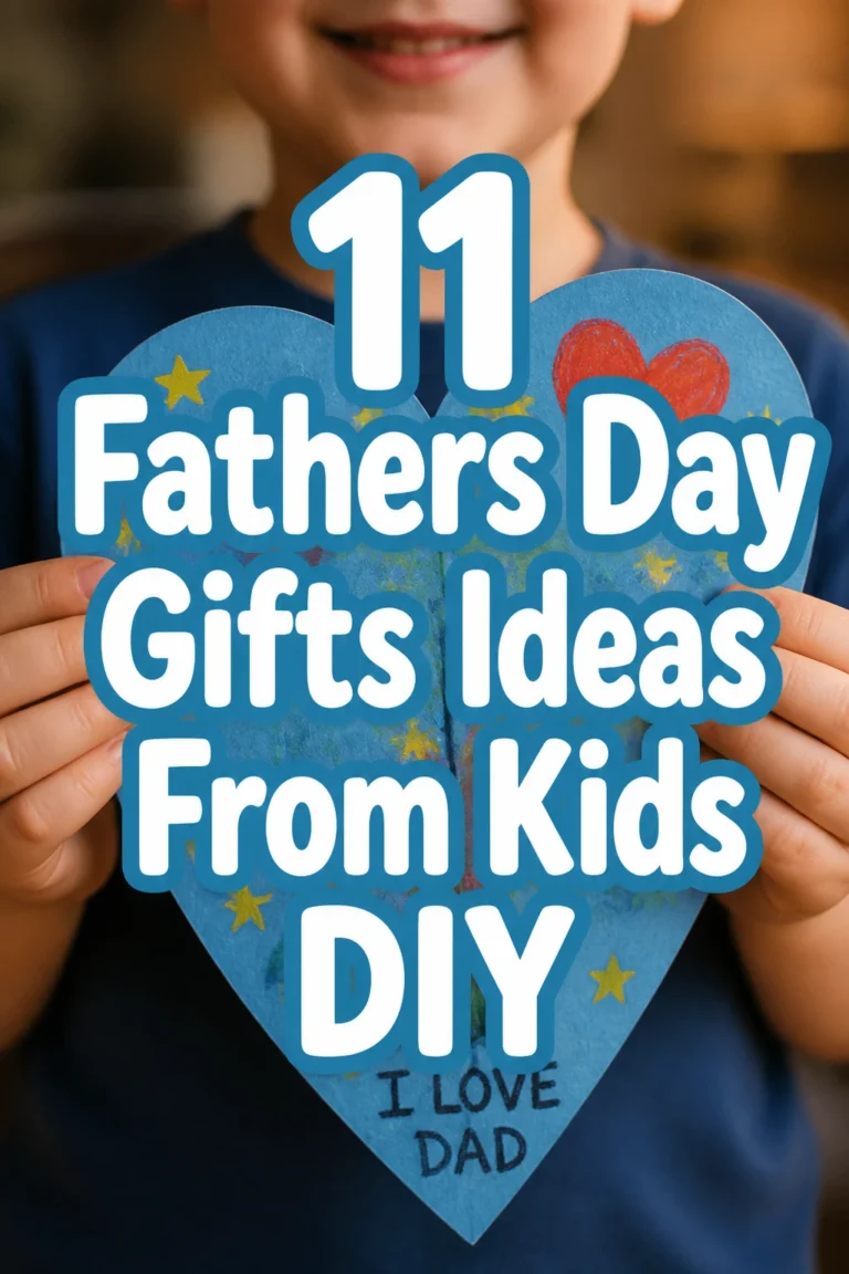 11 Fathers Day Gifts Ideas From Kids DIY