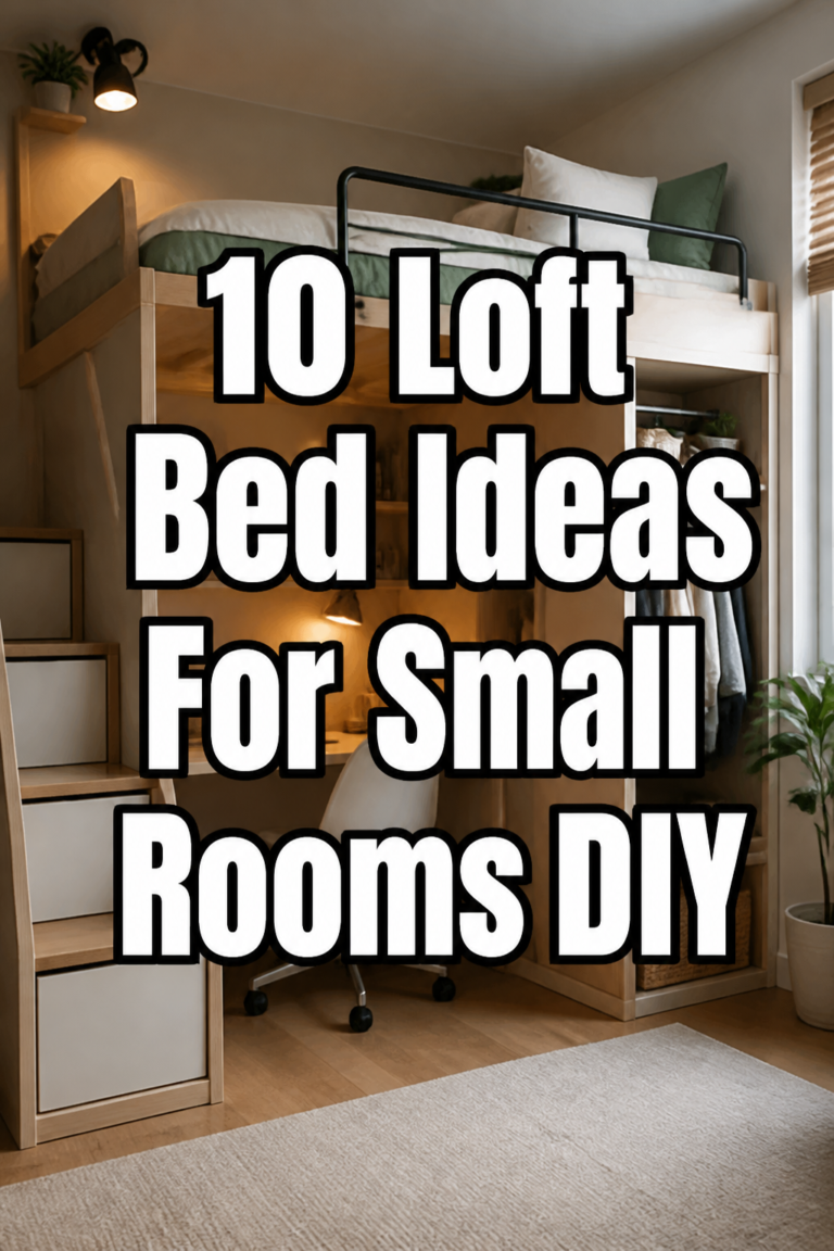 10 Loft Bed Ideas For Small Rooms DIY