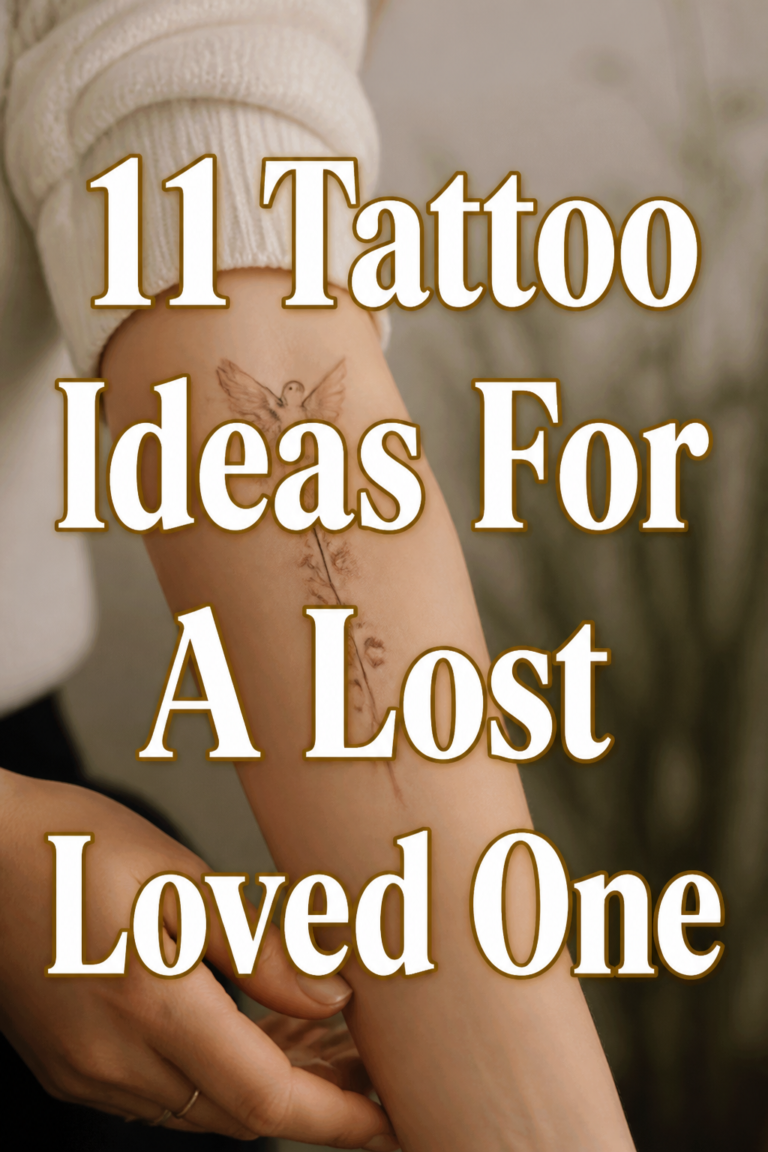 11 Tattoo Ideas For A Lost Loved One